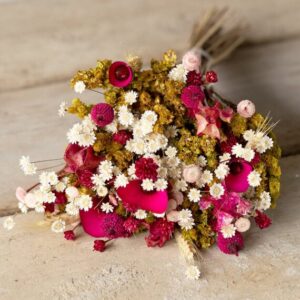 Hot Pink Dried Bouquet